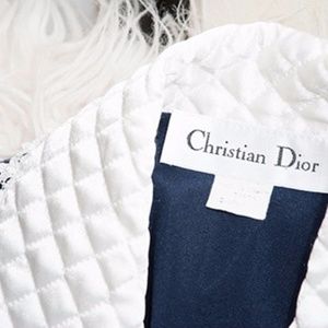 Christian Dior blue velvet robes